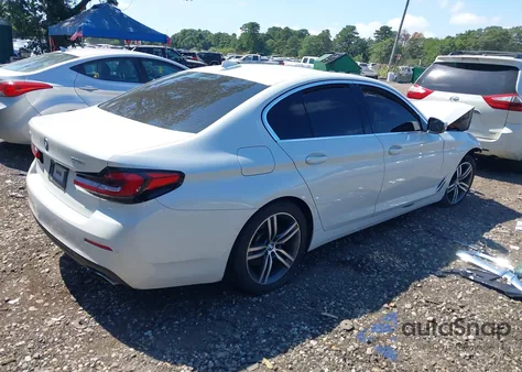 2021 BMW 530I xDrive из США, поврежденный, VIN WBA13BJ03MCH04185